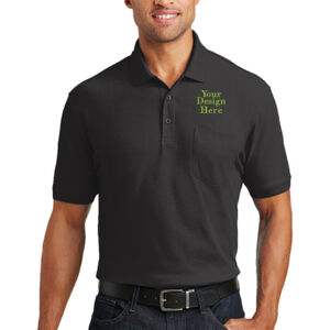 Embroidered Crest - Core Classic Pique Pocket Polo Thumbnail