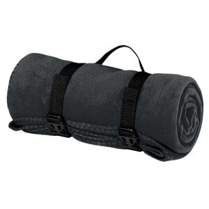 Embroidered  - Value Fleece Blanket with Strap Thumbnail