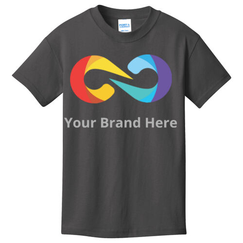 YourBrandHere - Youth Core Cotton Tee Thumbnail