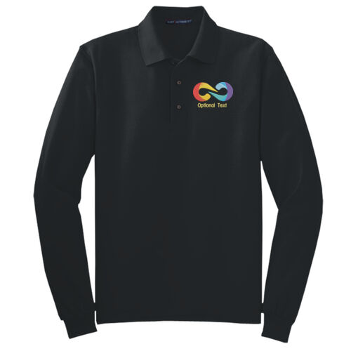 Embroidered - Tall Silk Touch™ Long Sleeve Polo Thumbnail