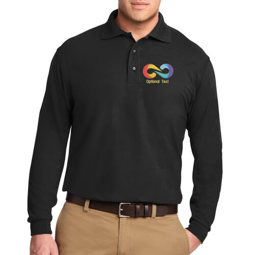 Embroidered - Silk Touch™ Long Sleeve Polo Thumbnail