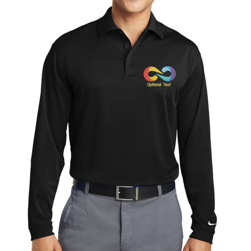 Embroidered - Tall Long Sleeve Dri FIT Stretch Tech Polo Thumbnail