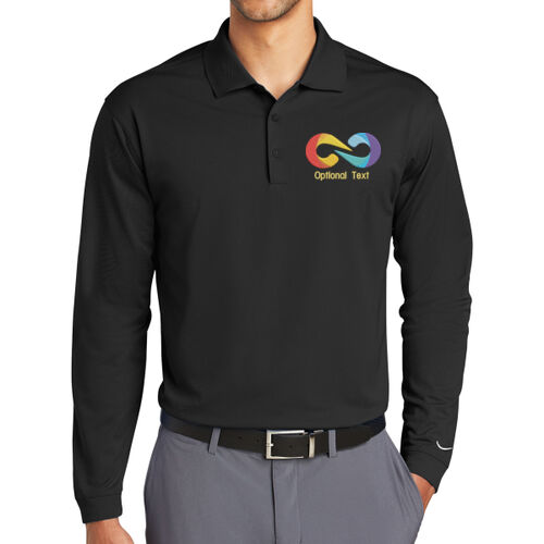 Embroidered - Long Sleeve Dri FIT Stretch Tech Polo Thumbnail