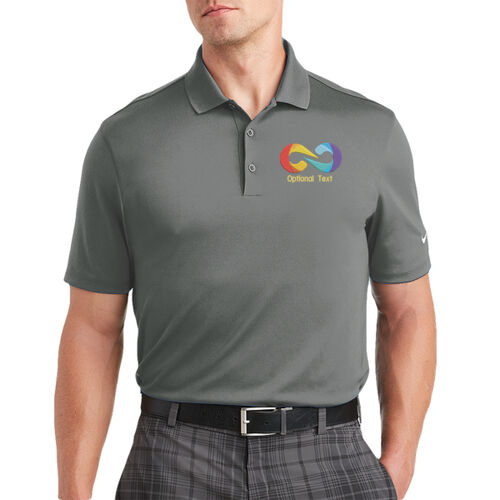 Embroidered - Dri FIT Classic Fit Players Polo with Flat Knit Collar Thumbnail