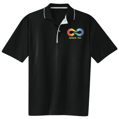 Embroidered - Dri Mesh &#174; Polo with Tipped Collar and Piping Thumbnail