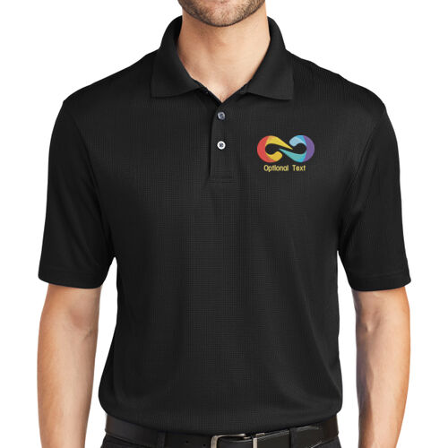 Embroidered - Performance Fine Jacquard Polo Thumbnail