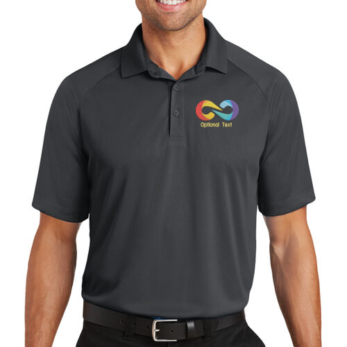 Embroidered - Crossover Raglan Polo Thumbnail