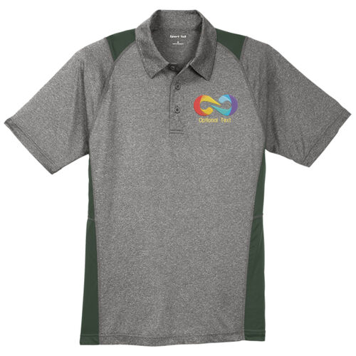Embroidered - Heather Colorblock Contender ™ Polo Thumbnail