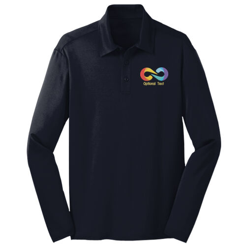 Embroidered - Silk Touch™ Performance Long Sleeve Polo Thumbnail
