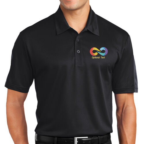Embroidered - PosiCharge ® Active Textured Colorblock Polo Thumbnail