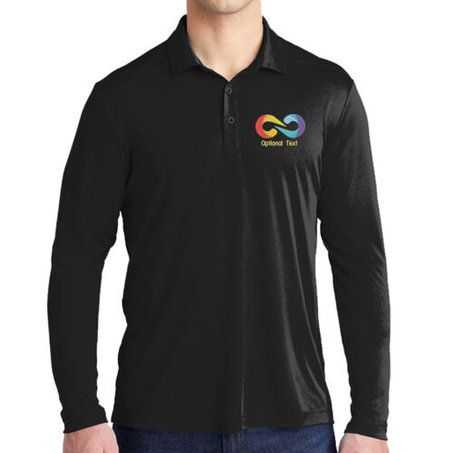 Embroidered - Posi UV ® Pro Long Sleeve Polo Thumbnail
