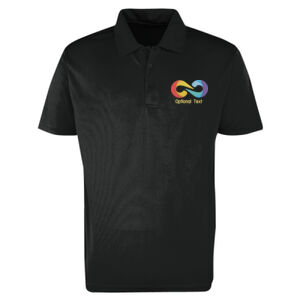Embroidered - PosiCharge &#174; Active Textured Polo Thumbnail