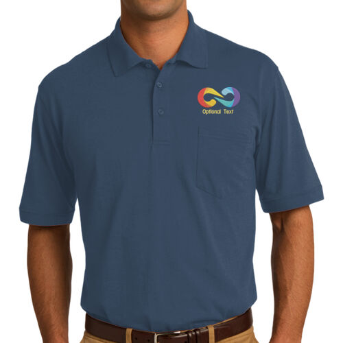 Embroidered - Core Blend Jersey Knit Pocket Polo Thumbnail