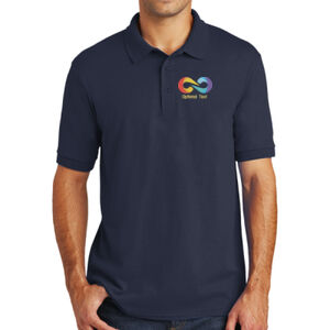 Embroidered - Core Blend Jersey Knit Polo Thumbnail