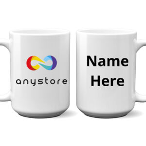 Custom Printed  - 15 oz FULL COLOR PRINTED CERAMIC MUG  Thumbnail