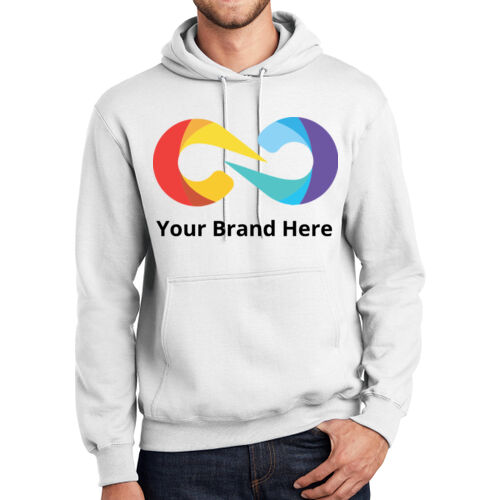 YourBrandHere - Tall Essential Fleece Pullover Hooded Sweatshirt Thumbnail