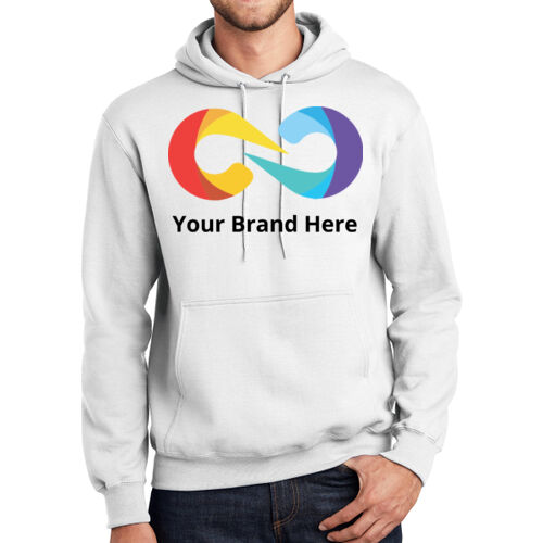 YourBrandHere - Essential Fleece Pullover Hooded Sweatshirt Thumbnail