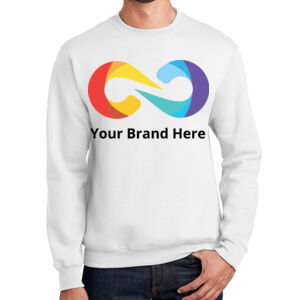 YourBrandHere - Essential Fleece Crewneck Sweatshirt Thumbnail