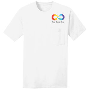 YourBrandHere - Core Cotton Pocket Tee Thumbnail