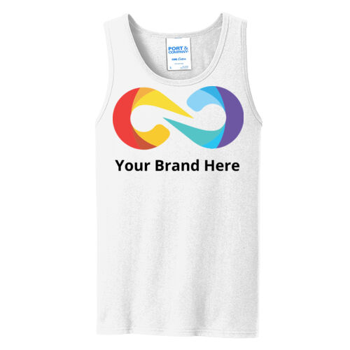 YourBrandHere - Core Cotton Tank Top Thumbnail