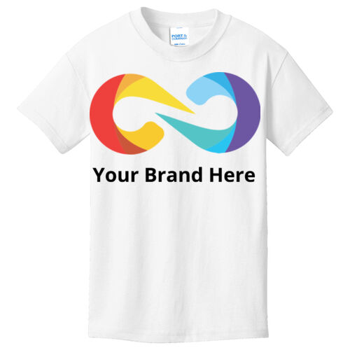 YourBrandHere - Youth Core Cotton Tee Thumbnail