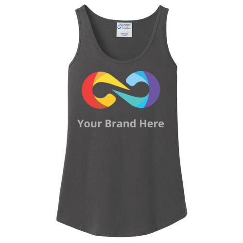 YourBrandHere - Ladies Core Cotton Tank Top Thumbnail