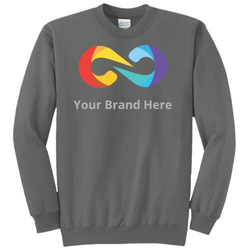 YourBrandHere - Core Fleece Crewneck Sweatshirt Thumbnail