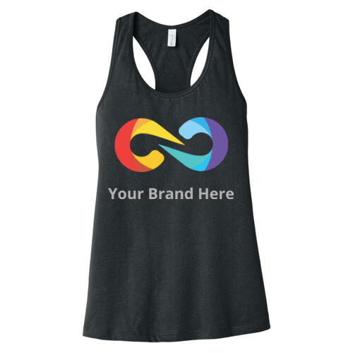 YourBrandHere - Women's Jersey Racerback Tank Thumbnail