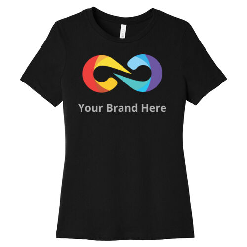 YourBrandHere - Women's Relaxed Jersey Short Sleeve Tee Thumbnail