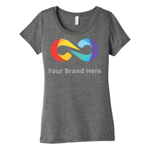 YourBrandHere - Women's Triblend Short Sleeve Tee Thumbnail
