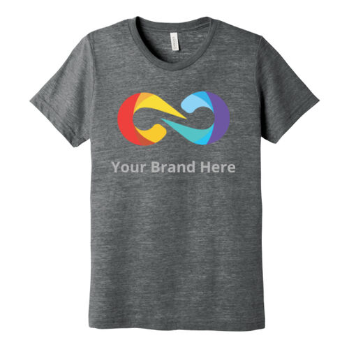 YourBrandHere - Unisex Poly Cotton Short Sleeve Tee Thumbnail
