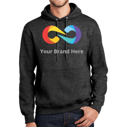 YourBrandHere - Essential Fleece Pullover Hooded Sweatshirt Thumbnail