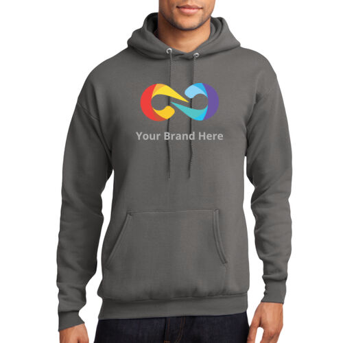 YourBrandHere - Core Fleece Pullover Hooded Sweatshirt Thumbnail