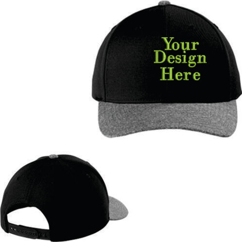 Embroidered  - Yupoong &#174; Curve Bill Snapback Cap Thumbnail