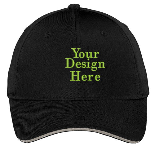 Embroidered  - Sandwich Bill Cap Thumbnail