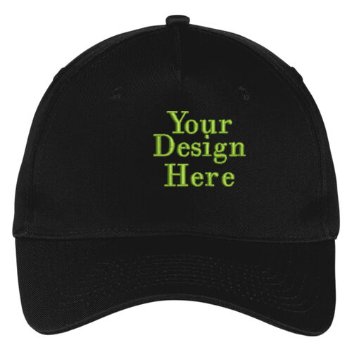 Embroidered  - Five Panel Twill Cap Thumbnail