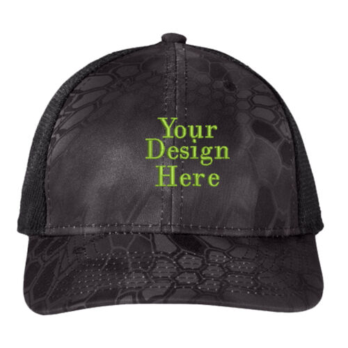 Embroidered  - Performance Camouflage Mesh Back Snapback Cap Thumbnail
