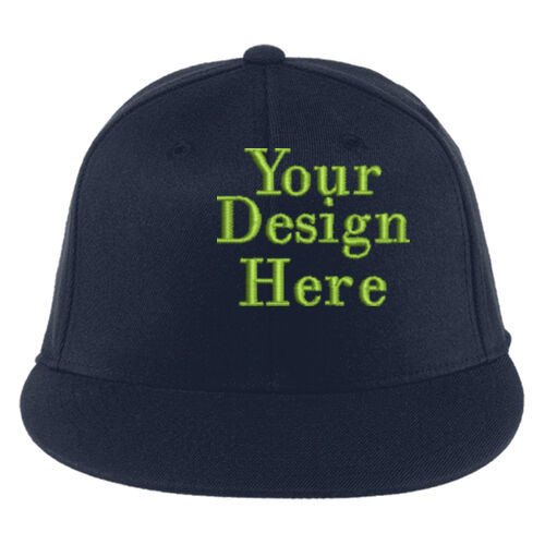 Embroidered  - Flexfit 210 &#174; Flat Bill Cap Thumbnail