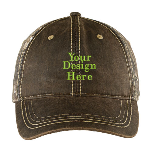 Embroidered  - Pigment Print Camouflage Cap Thumbnail