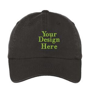 Embroidered  - Ladies Garment Washed Cap Thumbnail