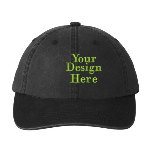 Embroidered  - Garment Washed Cap Thumbnail