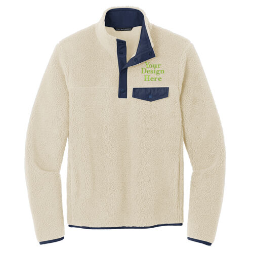 Embroidered  - Camp Fleece Snap Pullover Thumbnail