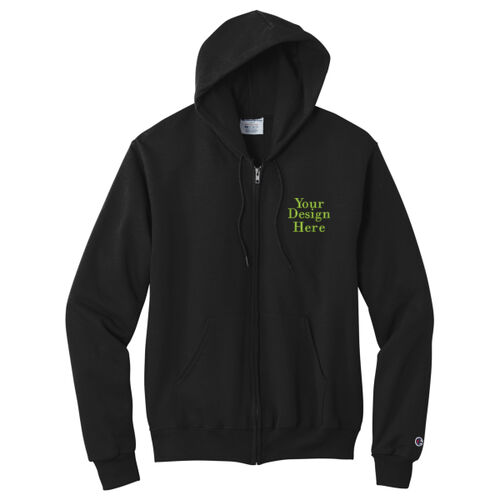 Embroidered  - Eco Fleece Full Zip Hoodie Thumbnail