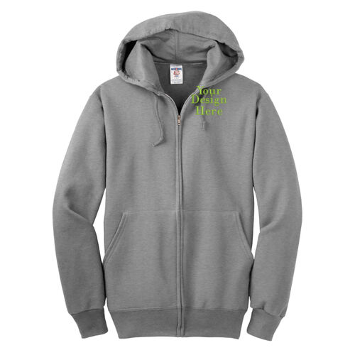 Embroidered  - Super Sweats &#174; NuBlend &#174; Full Zip Hooded Sweatshirt Thumbnail