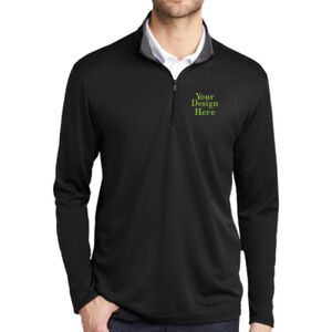 Embroidered  - Silk Touch &#153; Performance 1/4 Zip Thumbnail
