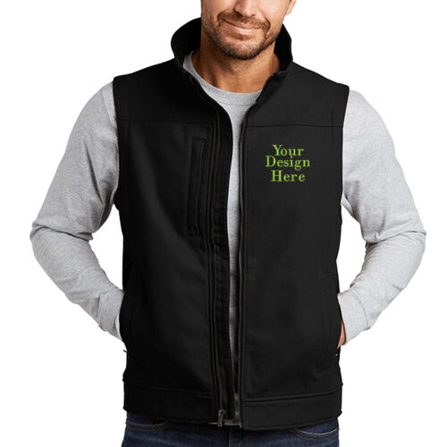 Embroidered  - Duck Bonded Soft Shell Vest Thumbnail