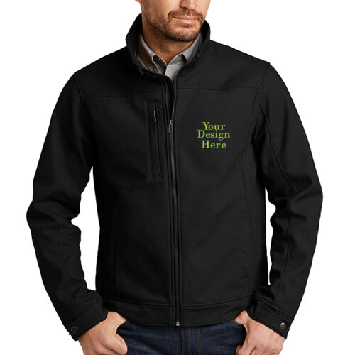 Embroidered  - Duck Bonded Soft Shell Jacket Thumbnail