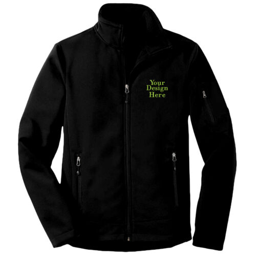 Embroidered  - Rugged Ripstop Soft Shell Jacket Thumbnail