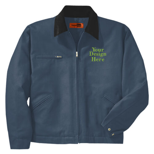 Embroidered  - Tall Duck Cloth Work Jacket Thumbnail