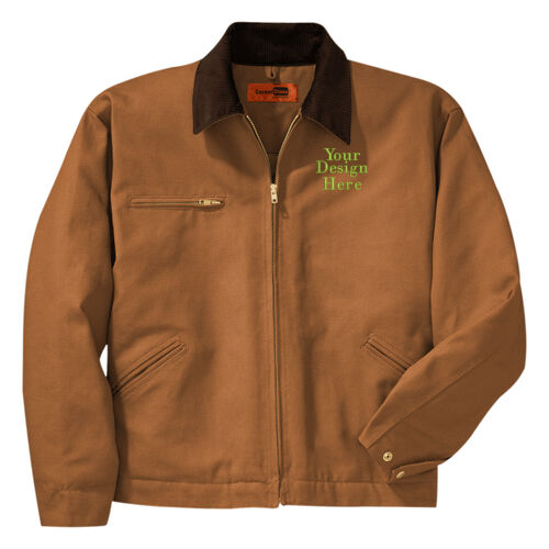 Embroidered  - Duck Cloth Work Jacket Thumbnail